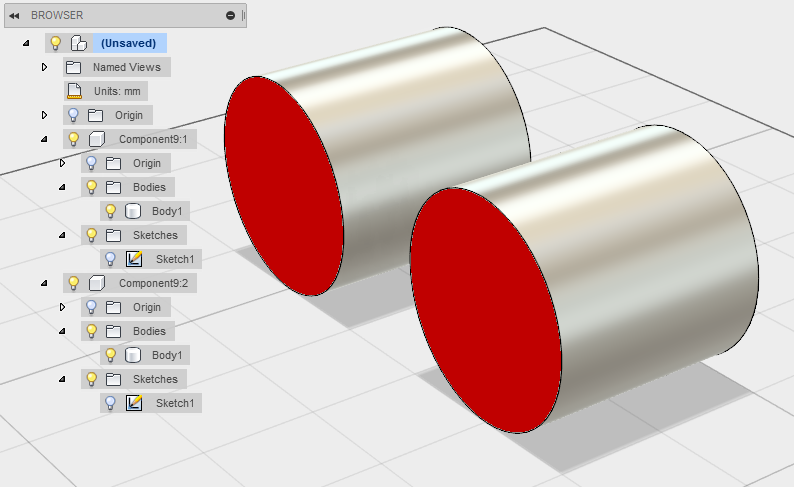 （Component9：1とComponent9：2の）オカレンスは、見ることができます。