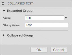 GroupCommandInputは、あなたが、一連のコマンド入力をグループ化できます。