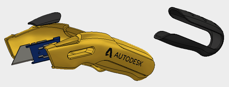 アセンブリモデルが分解されました。