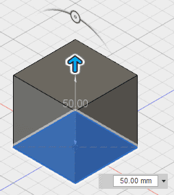 モデルから直方体を作成します。